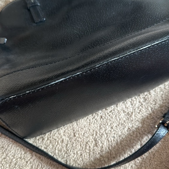 Black Kate Spade leather medium dome satchel - Picture 6 of 6